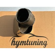 Resim HYM TUNİNG Orta Yassı 115lik Kare Egzoz Tek Çıkış, üstten giriş 