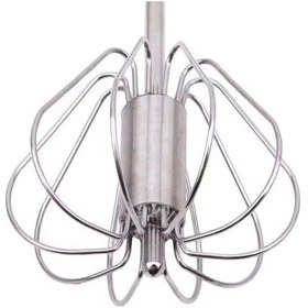 Resim Mybru Paslanmaz Çelik Pembe Yaylı Yarı Otomatik El Çırpıcısı 