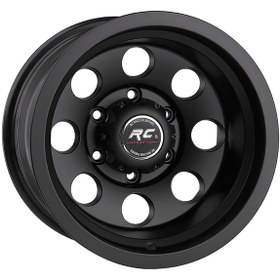 Resim RC Jant Takım 5x114.3 10x15 -157 Et44 73.1 Matt Black 4x4 Off Road 