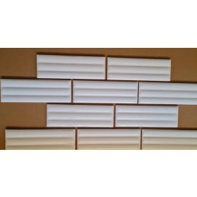 Resim Armada Çini 7x21 Cm Bambu Beyaz Çini Seramik 