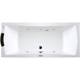 Resim Renkli Düz Küvet | Jakuzi | Samatya | Sanacryl - 90x180 / Beyaz / 1 Kişilik 