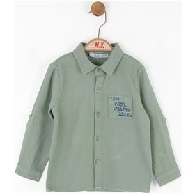 Resim Erkek Bebek Tiny Gömlek 48605 Yeşil 