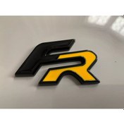 Resim Fr Siyah Siyah-light Orange Bagaj Arması 3m 3d Abs Seat Ateca 