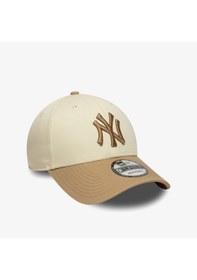 Resim New Era Colour Block 9forty Neyyan Unisex Krem Şapka 60771836 Bej 