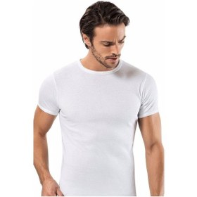 Resim 3'Lü Erdem 1197 Ribana Sıfır Yaka Erkek Fanila 