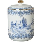 Resim Lucky Art LYHD 609 Florance Bone China Porselen Kapaklı Kavanoz 16 cm 