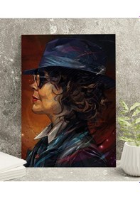 Resim Polly Shelby Ahşap Tablo 8mm 