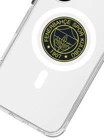 Resim Fenerbahçe Sarı Mono Arma MagSafe Telefon Kılıfı - iPhone 16 