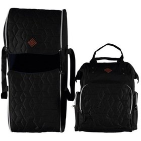 Resim Bebek Taşıma Seti Portbebe & Anne Bebek Bakım Çantası Siyah 