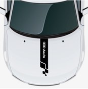 Resim Audi Q3 Ön Kaput Oto Sticker 