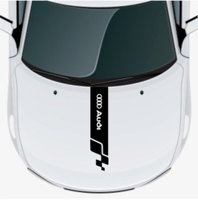 Resim Audi Q3 Ön Kaput Oto Sticker 