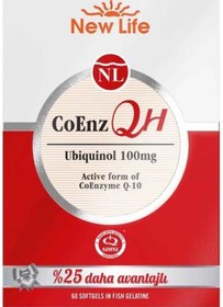Resim Newlife Coenz Qh 100 Mg 60 Yumuşak Kapsül 