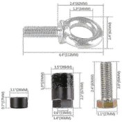 Resim Mercury Mariner Volan Çektirme Aparatı 91-849154t1 Kaldırma Halkası 91-90455-1 Kaldırma Halkası-9192339855763 Fg2025031702886 İçin. 