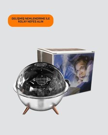 Resim Ceylan Adam Uzay Temalı Projeksiyonlu Nemlendirici Usb Güçlü Gece Lambası 