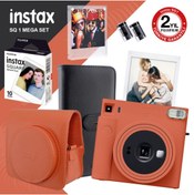 Resim Fujifilm Instax Sq1 Terracotta Turuncu Fotoğraf Makinesi Ve Mega Hediye Seti 