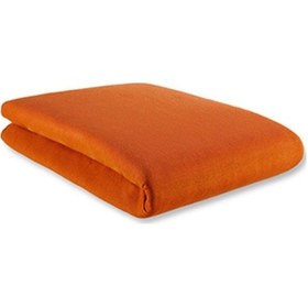 Resim Çift Kişilik Lastikli Turuncu Çarşaf 160x200 