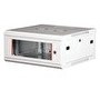 Resim Lande 4U 19" 600x600 MM Duvar Tipi Rack Kabinet - Açık Gri 