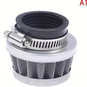 Resim Cloudstore A1 Motorcycle Hava Filtresi 35mm Dirt Pit Bike Düz Kavisli Sağ Mini - Paslanmaz Çelik 