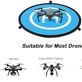 Resim 0 Drone İniş Pedi, Çift Taraflı Drone İniş Pedi, Drone için 29.5 inç Çaplı Katlanabilir İniş Pedi, Dji Air 2S Mavic Mini 2 Mavic Air 2 Mavic 2 Pro Zoom Fimi X8Se Dji Fpv için uygundur 