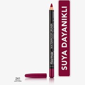 Resim Flormar Suya Dayanıklı ve Yoğun Pigmentli Mat Dudak Kalemi 241 Sour Cherry 