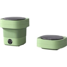 Resim Shenzhen Xin Xin 11L Taşınabilir Katlanabilir Mini Çamaşır Makinesi - Yeşil (Yurt Dışından) 