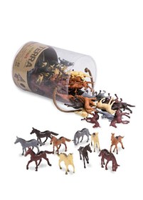 Resim Atlar 60 Parça Küçük Oyun Seti 