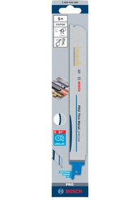 Resim Bosch Pro S 1137 Eaf 1-3 Mm Metal Boru 5'li Panter Testere Ucu 225 Mm 2608658989 