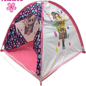 Resim Abbie Çocuk Oyun Çadırı B.p İrigöz Kuklacı Eko Pembe 