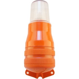 Resim Mesan Yanıp Sönen Ampul 2 Ses Elektronik Siren Ms 4804 Beyaz 220VAC 