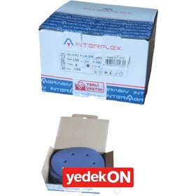 Resim Cırt Zımpara 6 Delikli 150-320p Klise Generic Vdan2911-018 Mavi Interflex 