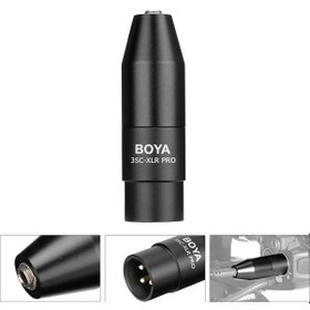 Resim Boya BY-35C-XLR Pro 3.5mm Dönüştürücü Mikrofon Aksesuarı 