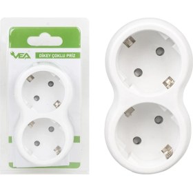 Resim Open Cart Akdenizpos KG01 Vea Ve- 2211-3SWG A Class 2'li Dikey Çoklu Priz (Made In Malaysıa) (Yeni) 