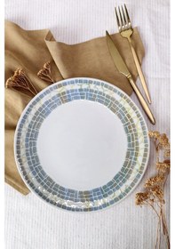 Resim Keramika Professional Mosaica Pergamon Servis Tabağı 27 Cm 6 Adet 22825 Çok Renkli 