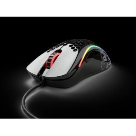 Resim Glorious Model D Kablolu Parlak Siyah RGB Oyuncu Mouse 69Gr 