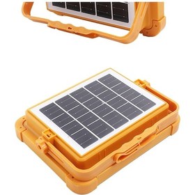 Resim Güneş Taşınabilir Taşınabilir Taşınabilir Yüksek Güçlü Süper Parlak Acil Durum Aydınlatması Trompet 4 Izgara 4800w çok renkli 