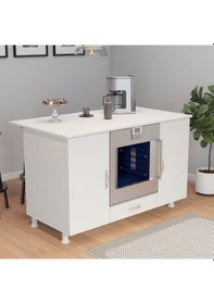 Resim 145lik Ankastre Ada, Mutfak Adası, Ankastre Fırın Dolabı 