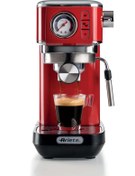 Resim ARİETE Moderna Slim Espresso Kahve Makinesi Kırmızı 1381/33 
