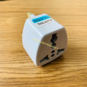 Resim Ata Elektronik Laptop Notebook Telefon Bir Çok ÜRÜN İçin Uyumlu Ingiliz Ingiltere Elektrik Priz Fiş Çevirici Dönüştürücü Adaptör Aparat Dönüştürücü (Ing Fiş) 