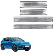 Resim Byd Atto 3 Paslanmaz Çelik Kapı Eşiği Koruması, 4 Adet Set Olarak 