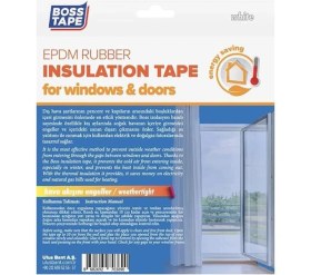 Resim AyrStore Epdm Kauçuk Pencere Kapı Izolasyon Bandı Beyaz 5MMX15MMX5MT 