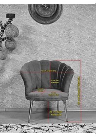 Resim Tekli Papatya Çay Seti Koltuk Siyah Boyalı Sivriltme Ayak, Balkon 001 