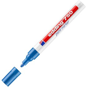 Resim Edding 750 Marker Kalem - Mavi 
