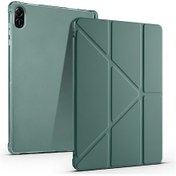Resim Honor Pad X8a 11inç Kılıf Kalem Bölmeli Trifolding Case Kılıf 
