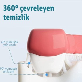 Resim Mas Lord U Şekli Bebek Diş Fırçası Pembe Renk (2-6 YAŞ) 