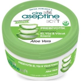 Resim Cire Aseptine Soft Aloe Vera Prebiyotik Krem 200ml 