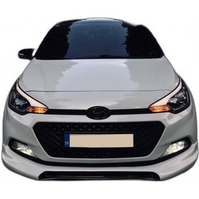 Resim Hyundai I20 2014-2018 Custom Style Ön Ek Plastik 