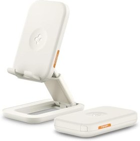 Resim Spigen MagSlide Taşınabilir Telefon Standı (Tüm Cihazlarla Uyumlu) Dune Beige S311-1 - AMP07117 