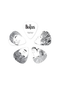 Resim Planet Waves 1cwh6-10b1 Beatles Revolver Pena Heavy 10'lu Paket Beatles Görselli - Selüloit - Klasik Ton 