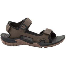 Resim Jack Wolfskin Lakewood Cruise Erkek Sandalet Kahve Haki 