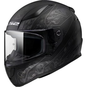 Resim Ls2 Rapıd Crypt Mat Kask Siyah 